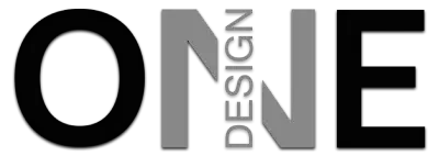 Λογότυπο ONE Design - Αρχιτεκτονικός Σχεδιασμός και Διακόσμηση στο Ρέθυμνο.